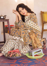 D#CL-32235A GulAhmed Vintage Garden Ethnic Printed Lawn Collection 223